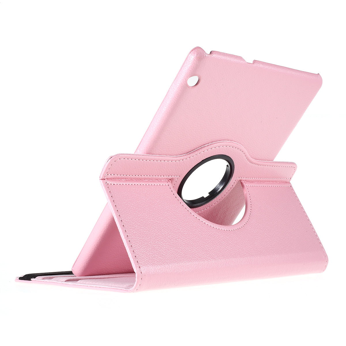 For Huawei MediaPad T3 10 Litchi Skin Leather 360 Degree Rotary Stand Multi-Angle Support Tablet Case