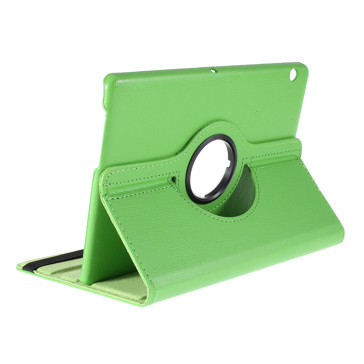 For Huawei MediaPad T3 10 Litchi Skin Leather 360 Degree Rotary Stand Multi-Angle Support Tablet Case