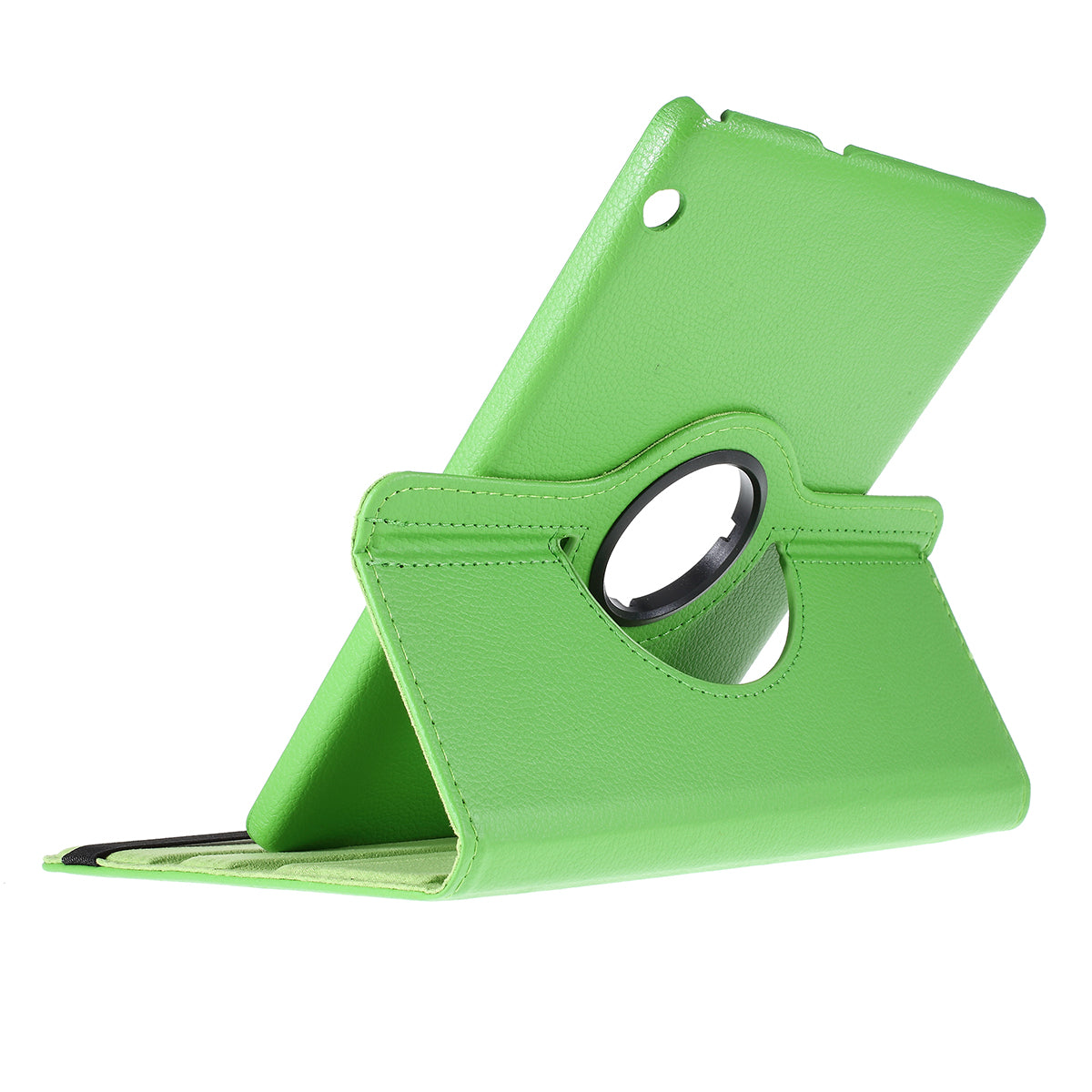 For Huawei MediaPad T3 10 Litchi Skin Leather 360 Degree Rotary Stand Multi-Angle Support Tablet Case
