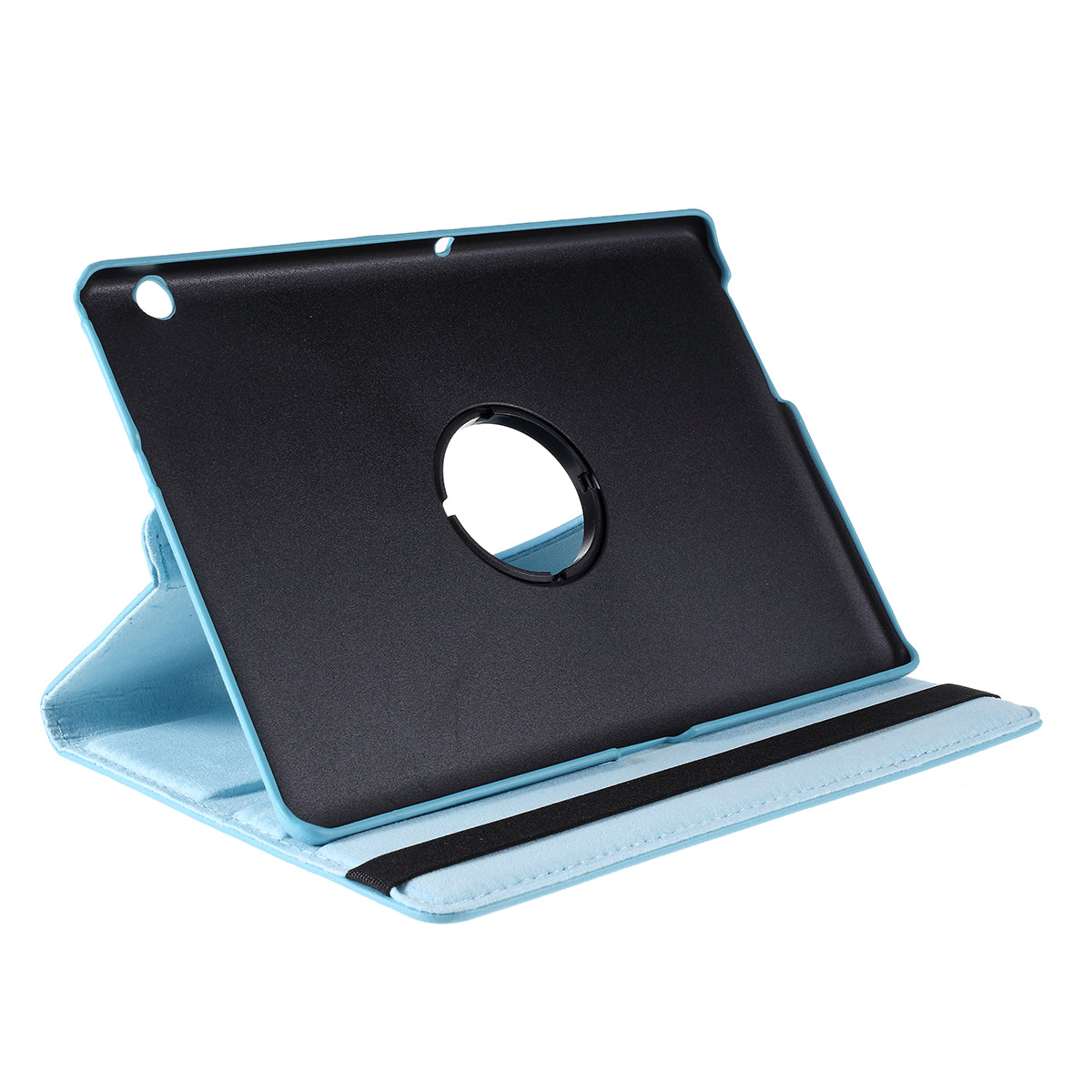 For Huawei MediaPad T3 10 Litchi Skin Leather 360 Degree Rotary Stand Multi-Angle Support Tablet Case