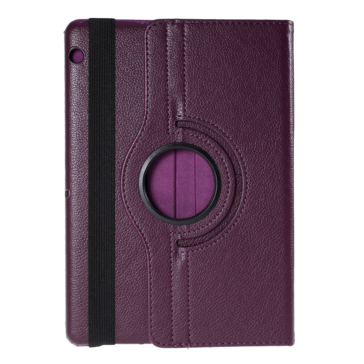 For Huawei MediaPad T3 10 Litchi Skin Leather 360 Degree Rotary Stand Multi-Angle Support Tablet Case