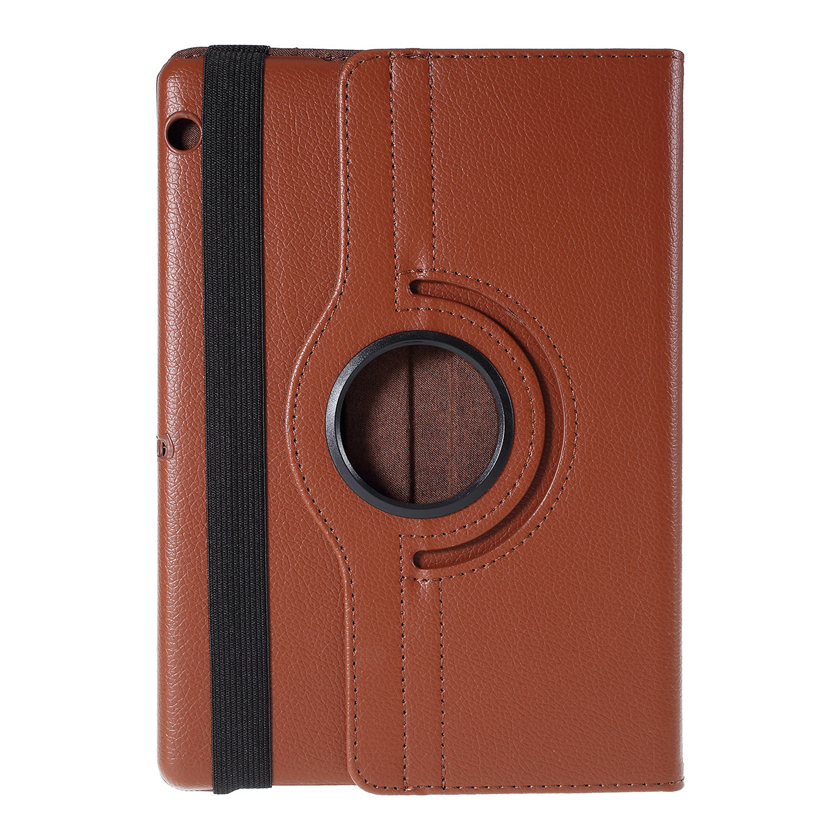 For Huawei MediaPad T3 10 Litchi Skin Leather 360 Degree Rotary Stand Multi-Angle Support Tablet Case