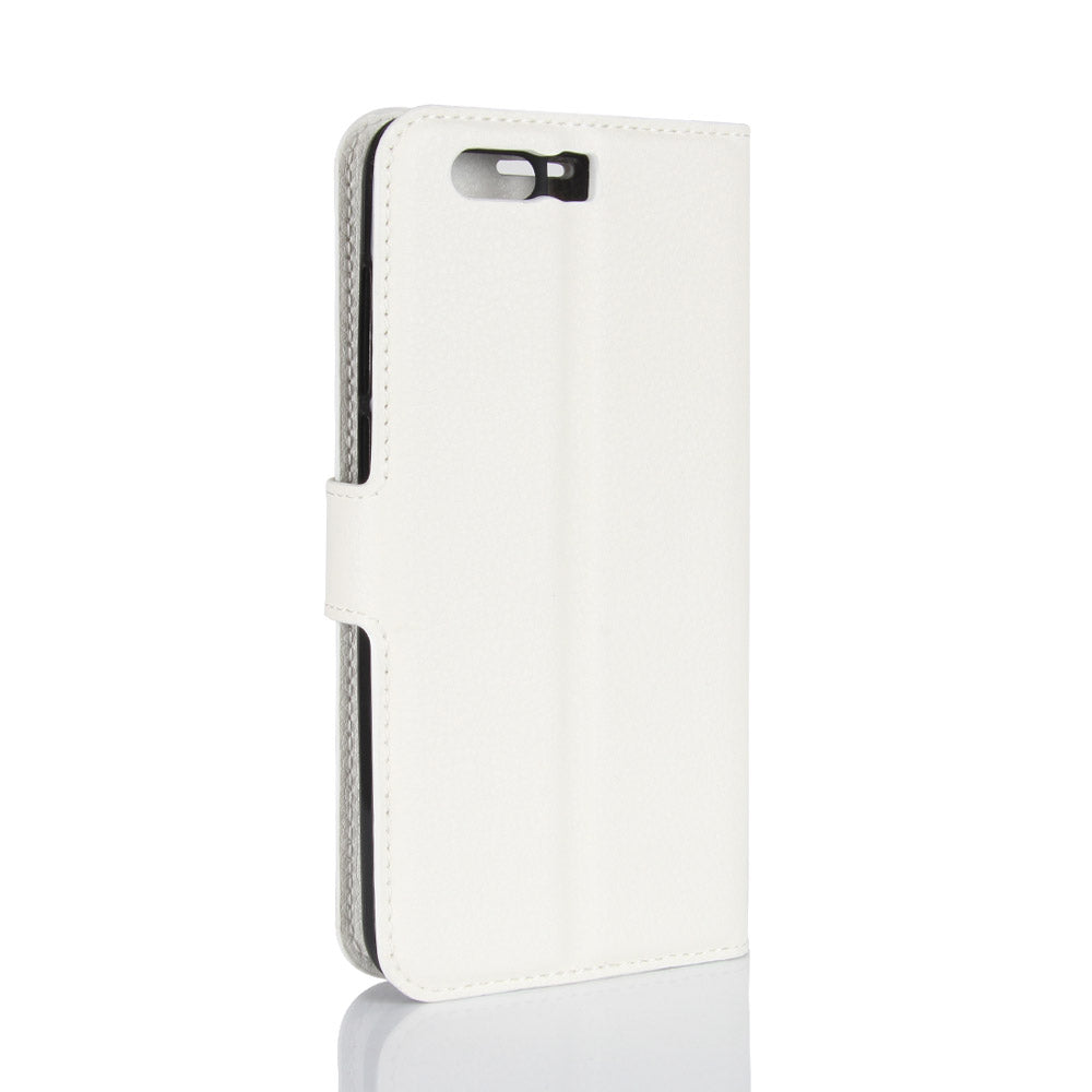 For Huawei Honor 9 Litchi Texture PU Leather Wallet Stand Phone Case Shell