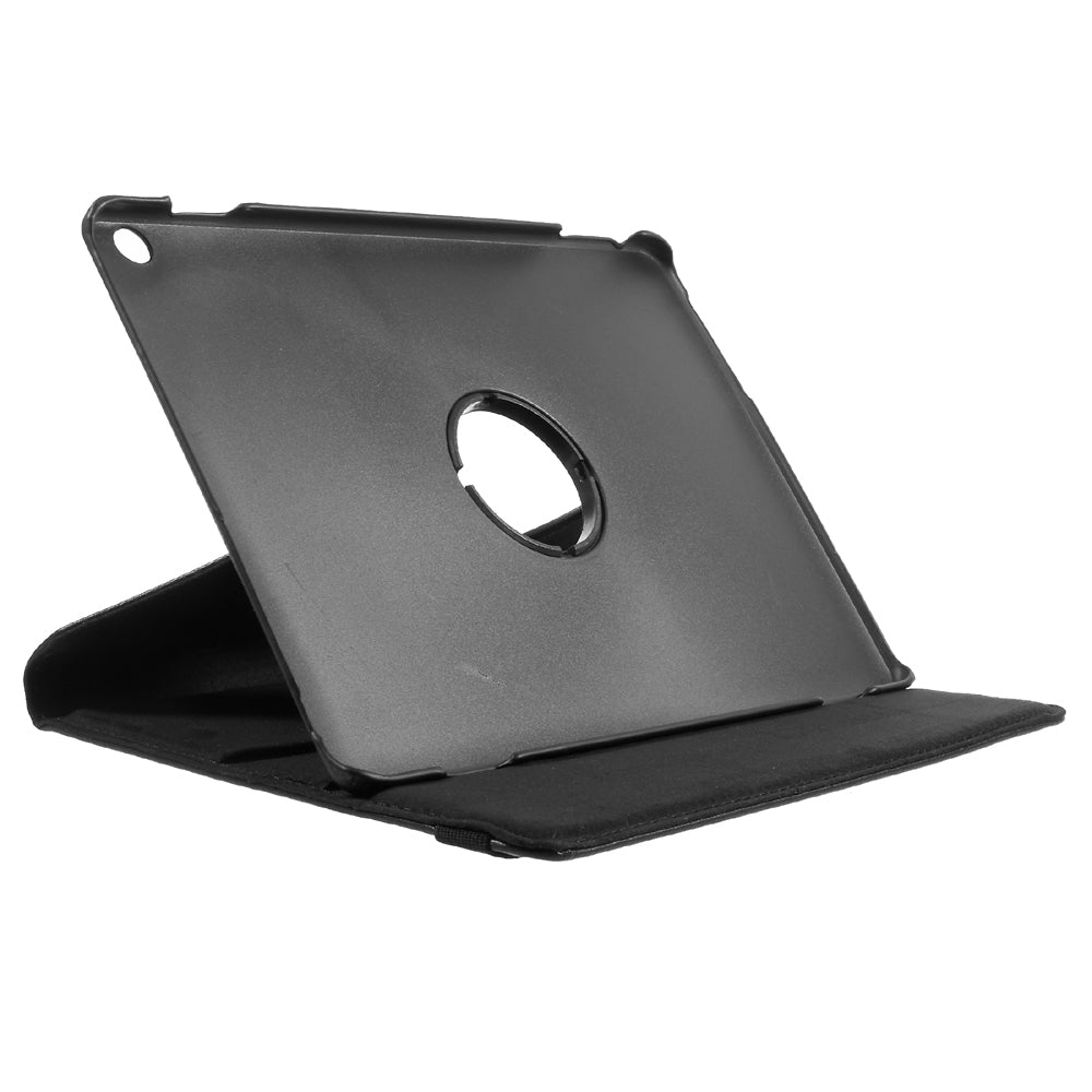 For Huawei MediaPad M3 Lite 10 (10.1 Inch) Litchi Grain 360 Degree Rotary Stand Leather Case