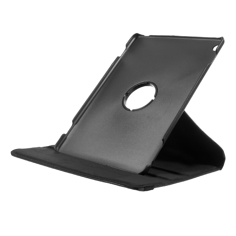 For Huawei MediaPad M3 Lite 10 (10.1 Inch) Litchi Grain 360 Degree Rotary Stand Leather Case