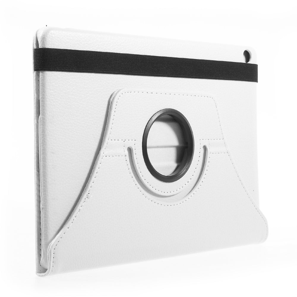 For Huawei MediaPad M3 Lite 10 (10.1 Inch) Litchi Grain 360 Degree Rotary Stand Leather Case