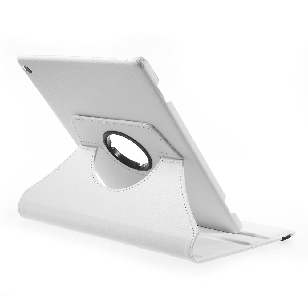 For Huawei MediaPad M3 Lite 10 (10.1 Inch) Litchi Grain 360 Degree Rotary Stand Leather Case