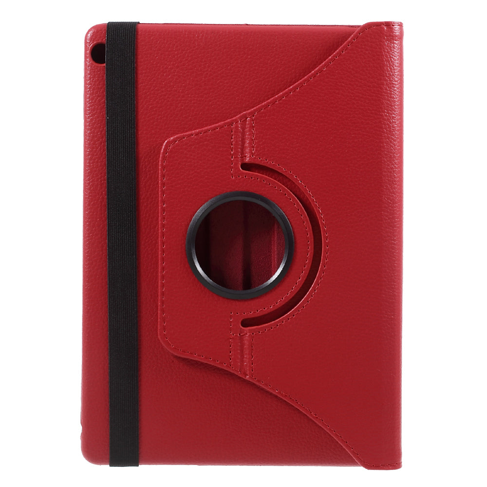 For Huawei MediaPad M3 Lite 10 (10.1 Inch) Litchi Grain 360 Degree Rotary Stand Leather Case