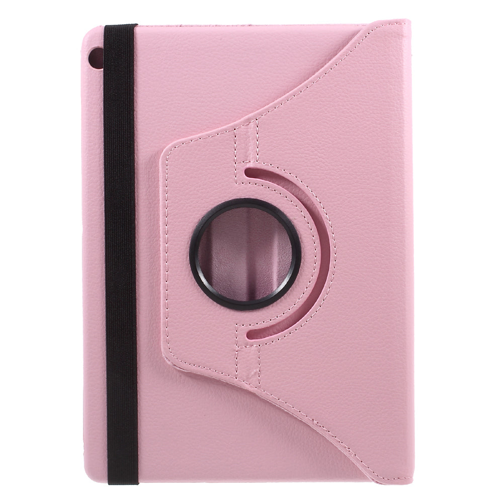For Huawei MediaPad M3 Lite 10 (10.1 Inch) Litchi Grain 360 Degree Rotary Stand Leather Case