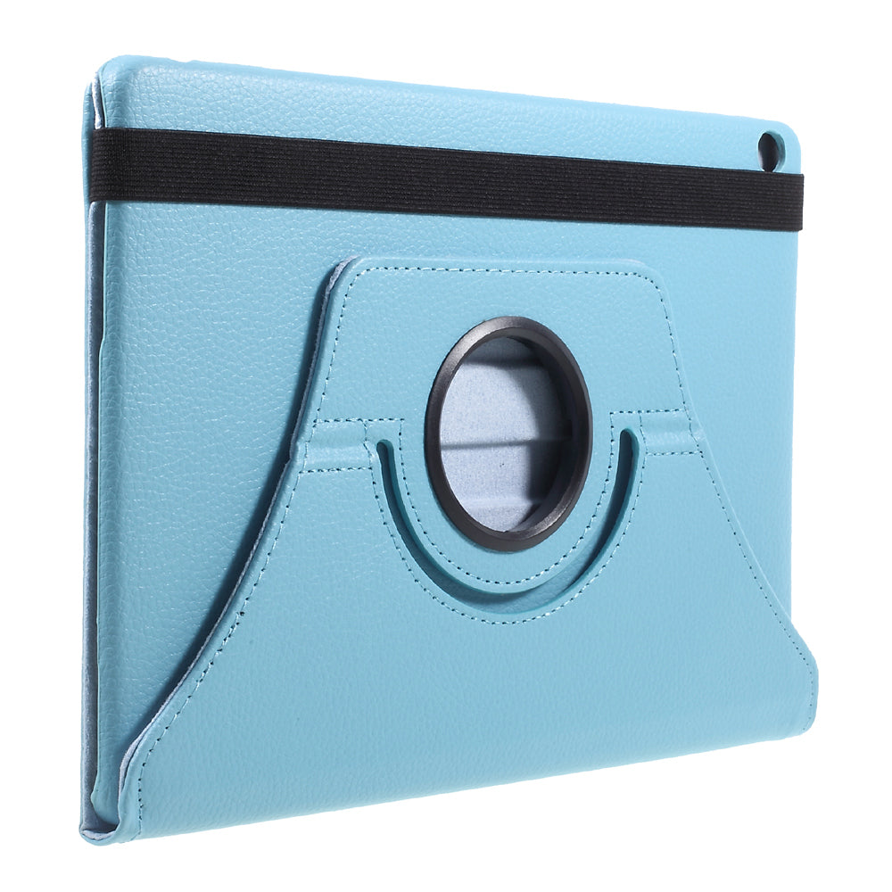 For Huawei MediaPad M3 Lite 10 (10.1 Inch) Litchi Grain 360 Degree Rotary Stand Leather Case