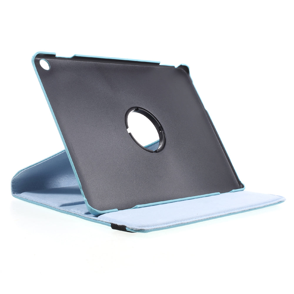For Huawei MediaPad M3 Lite 10 (10.1 Inch) Litchi Grain 360 Degree Rotary Stand Leather Case