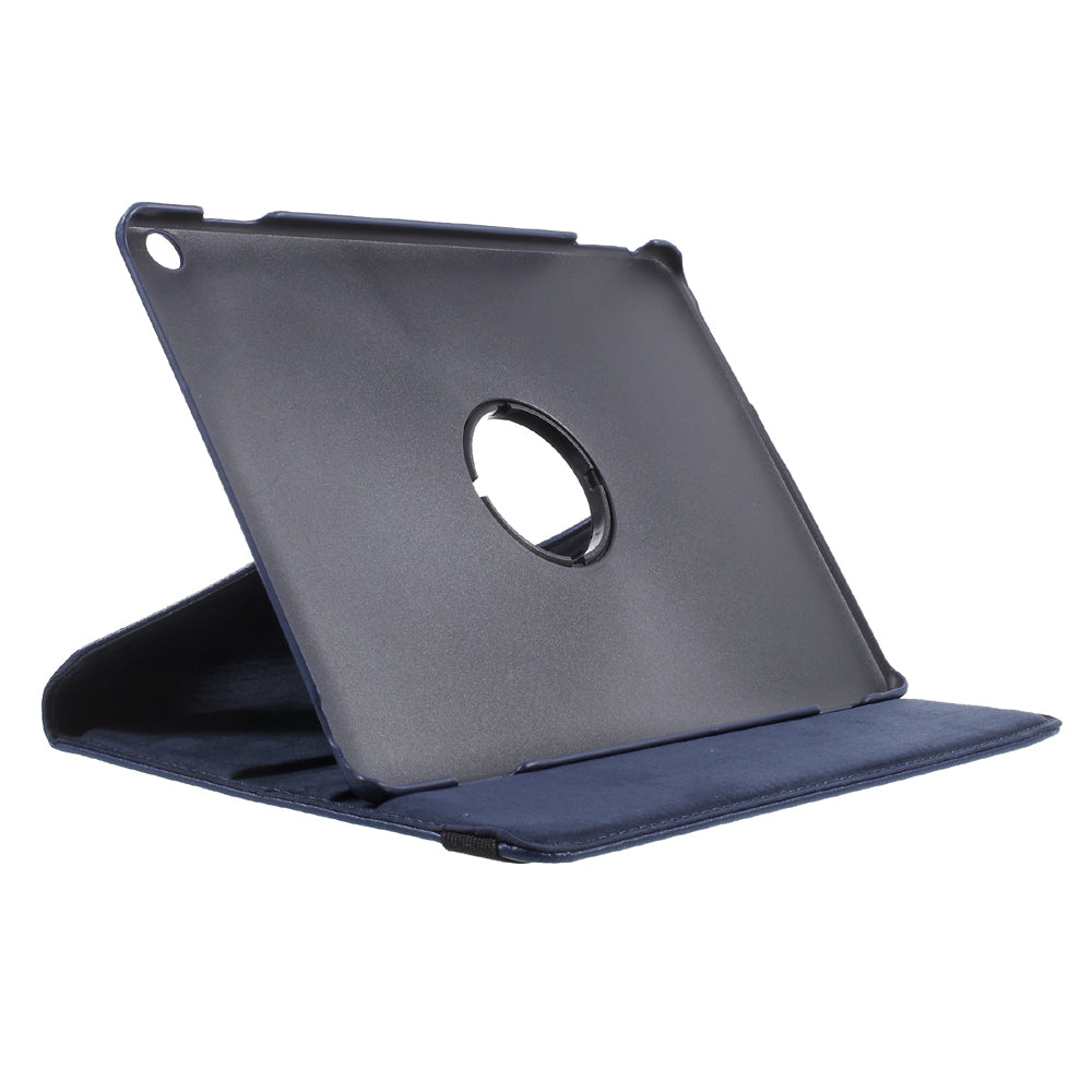 For Huawei MediaPad M3 Lite 10 (10.1 Inch) Litchi Grain 360 Degree Rotary Stand Leather Case
