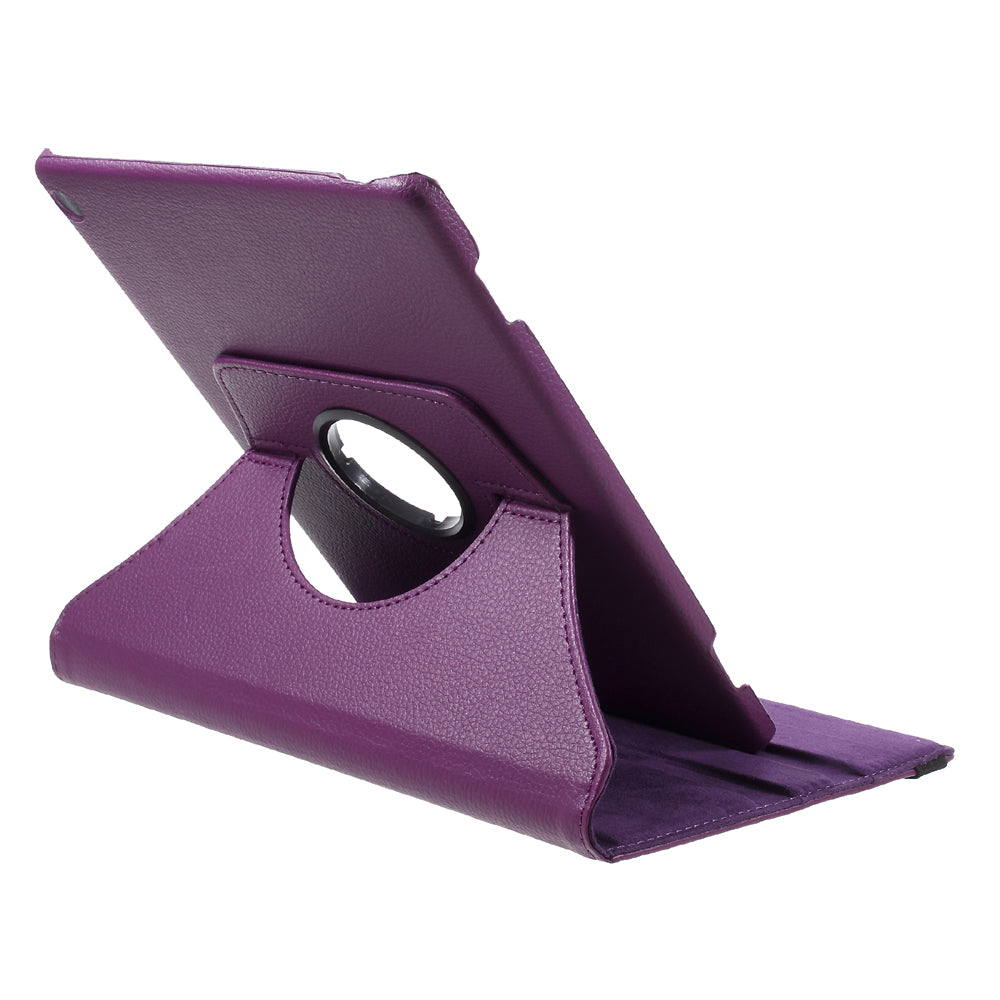 For Huawei MediaPad M3 Lite 10 (10.1 Inch) Litchi Grain 360 Degree Rotary Stand Leather Case