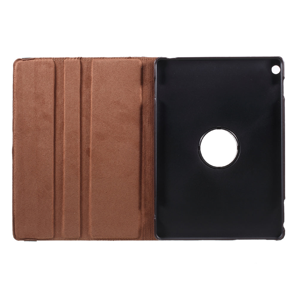 For Huawei MediaPad M3 Lite 10 (10.1 Inch) Litchi Grain 360 Degree Rotary Stand Leather Case