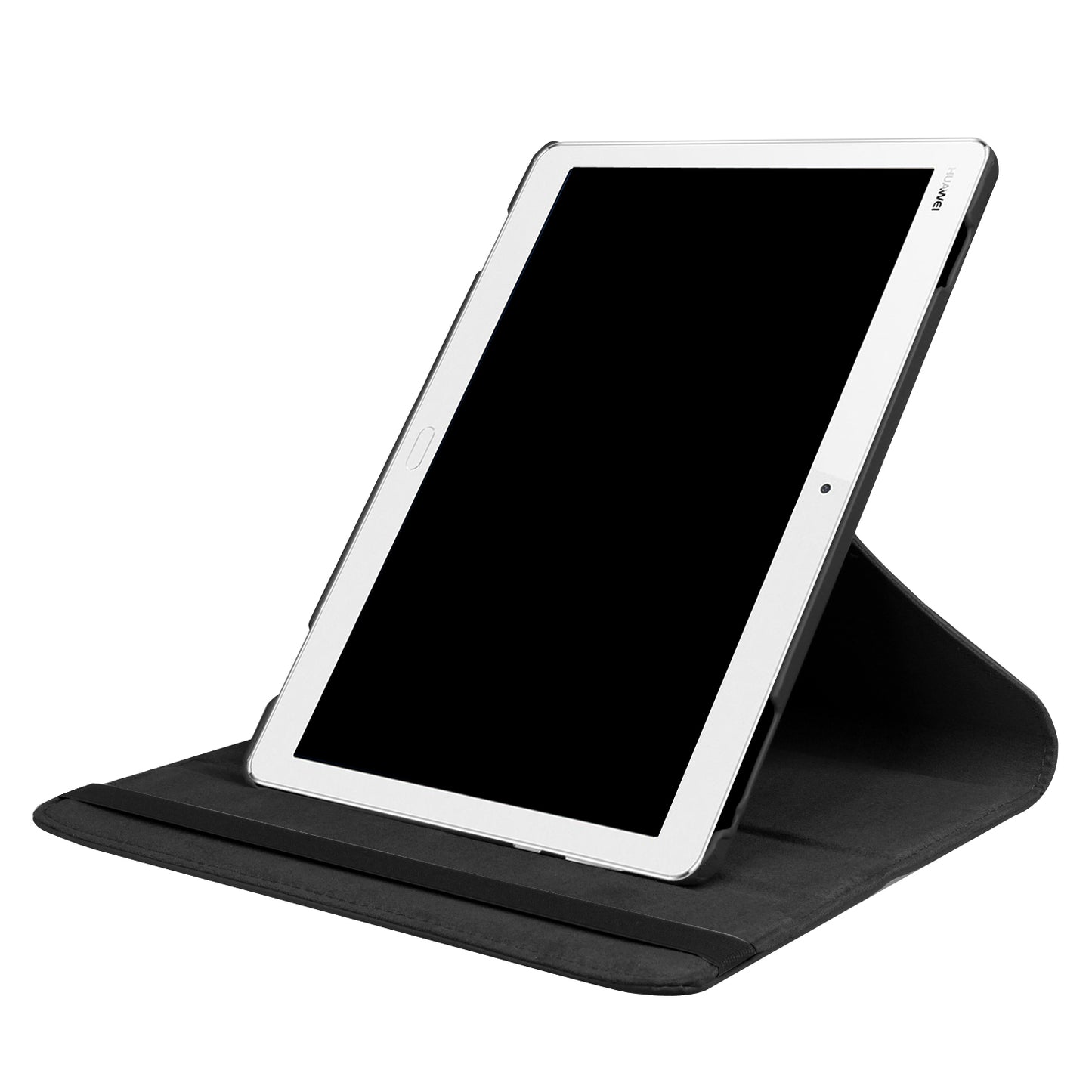 Litchi Grain Smart Leather Stand Tablet Case with Elastic Band for Huawei MediaPad M3 Lite 10