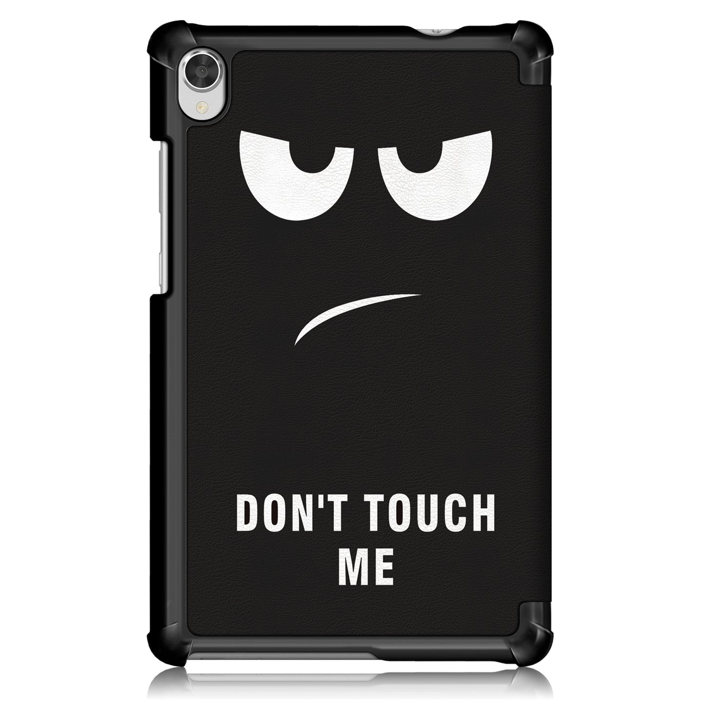 Printing Surface Tri-fold PU Leather Smart Cover for Lenovo Tab M8 (1st Gen) HD8505/M8 (2nd Gen) HD8705