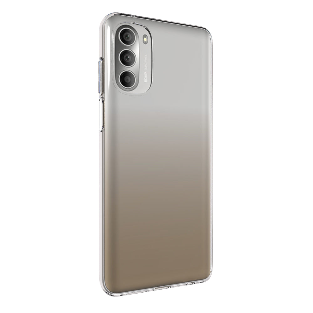 10Pcs/Pack Inner Watermark-free Back Case for Motorola Moto G Stylus (2022), Soft TPU Crystal Mobile Phone Cover
