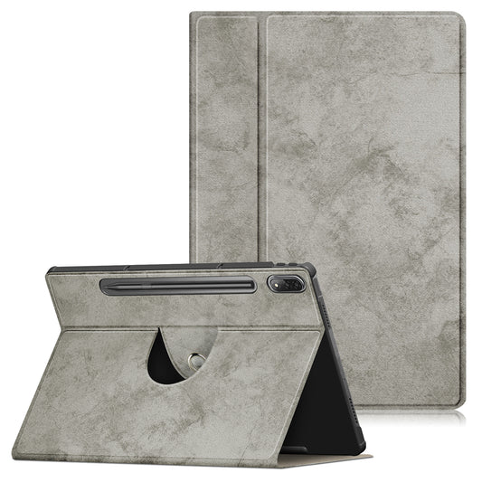 For Lenovo Tab P12 Pro 12.6 inch PU Leather Rotary Stand Tablet Case with Auto Wake/Sleep