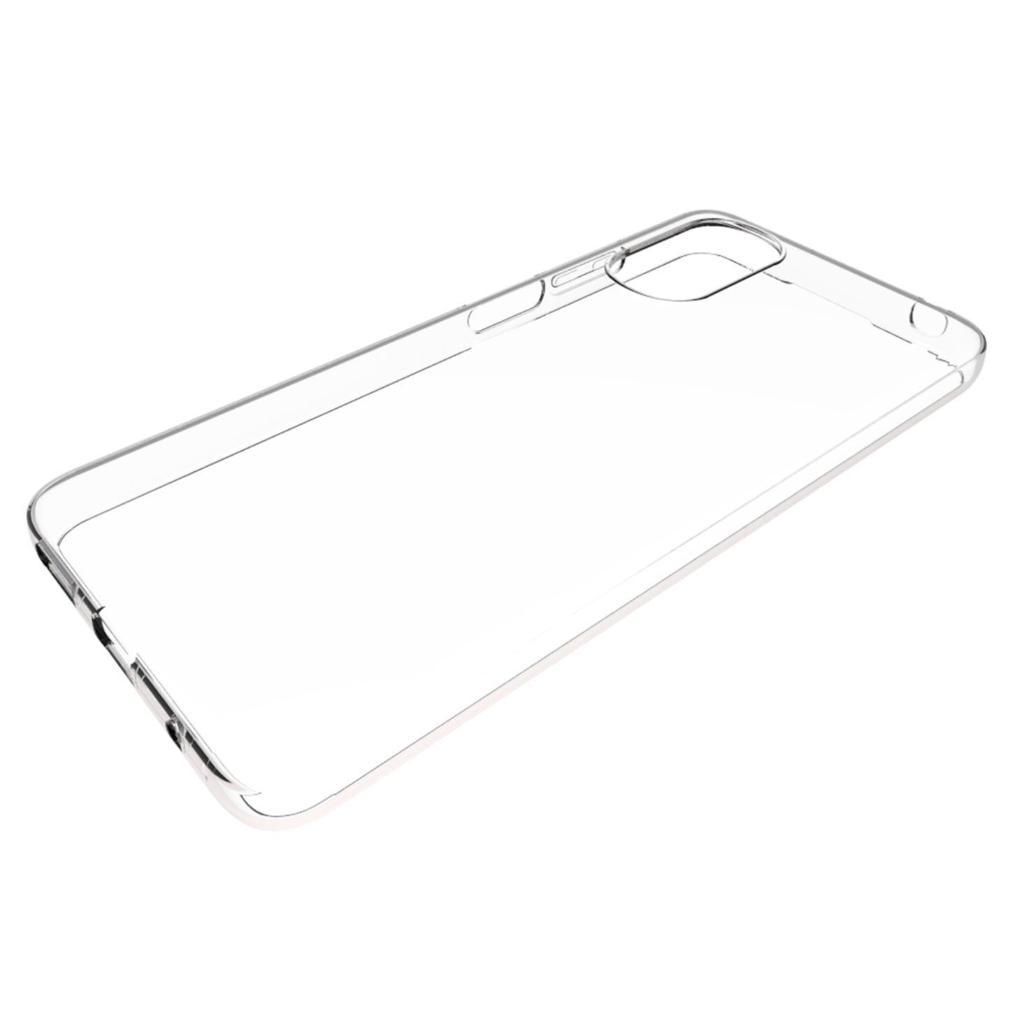 10Pcs/Pack Clear TPU Phone Case for Motorola Moto E32, Inner Watermark-Free Shockproof Soft Durable Back Cover
