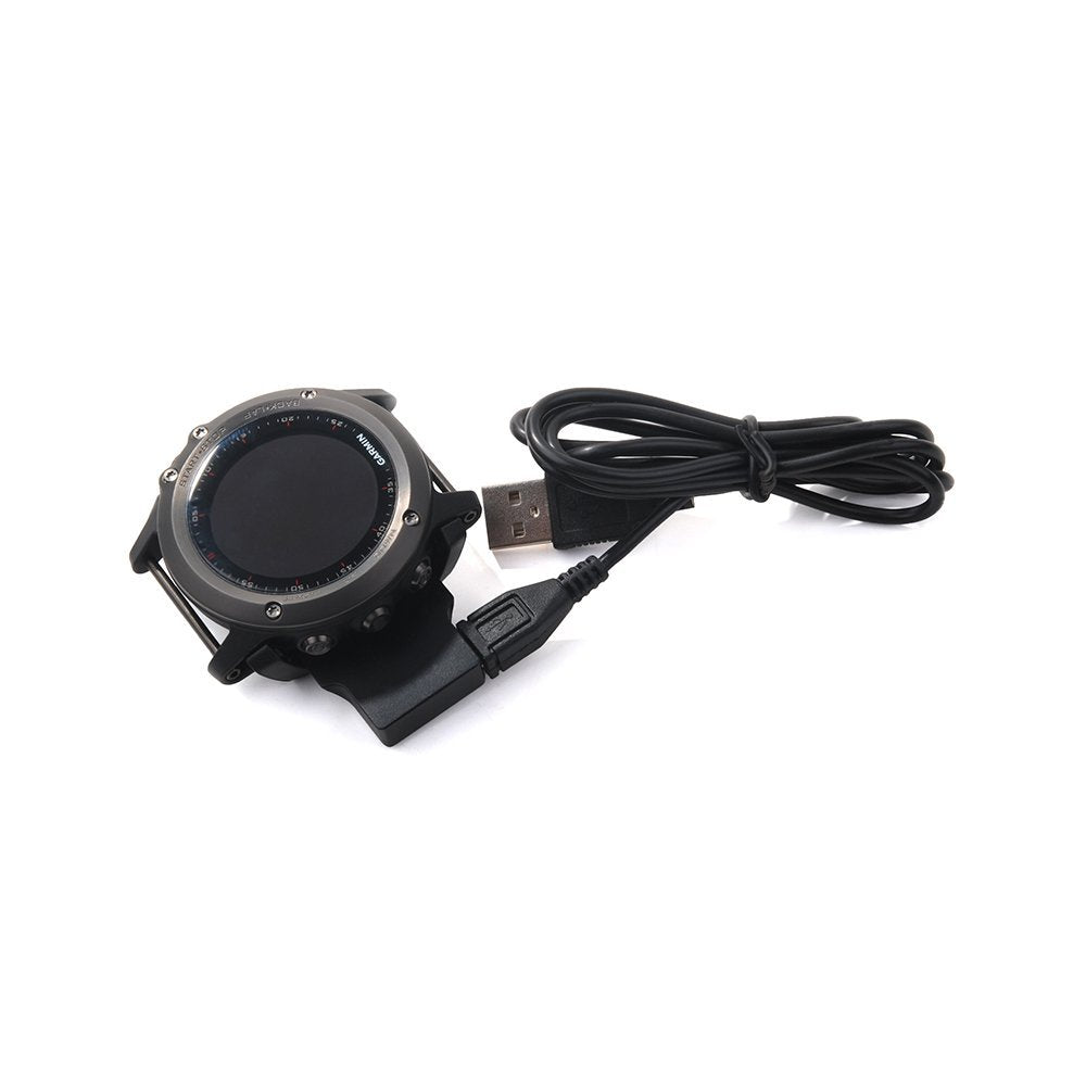 Smart Watch Charging Clip Dock with USB Cable for Garmin Fenix 3