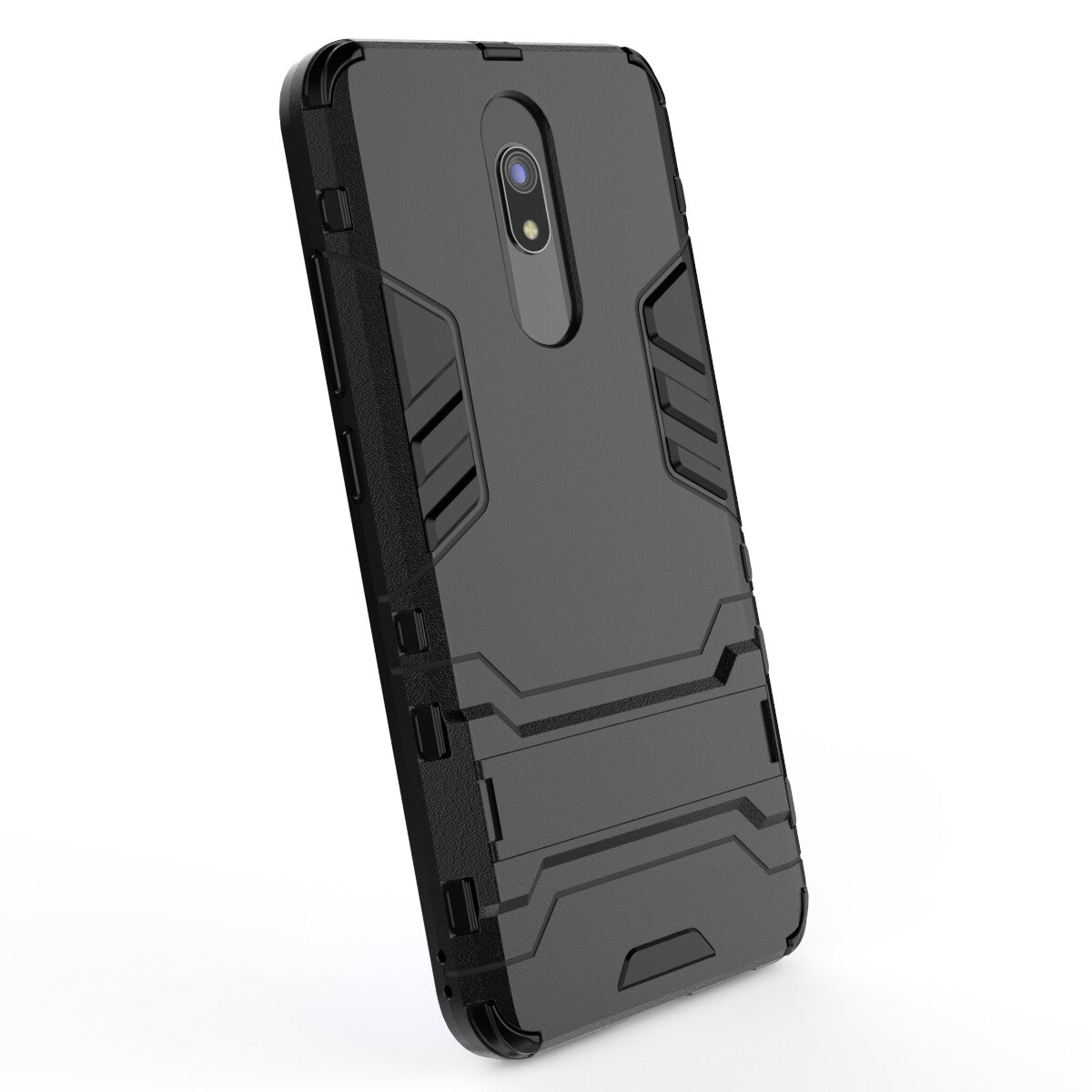 2-in-1 Plastic + TPU Phone Shell with Kickstand for Xiaomi Redmi 8A