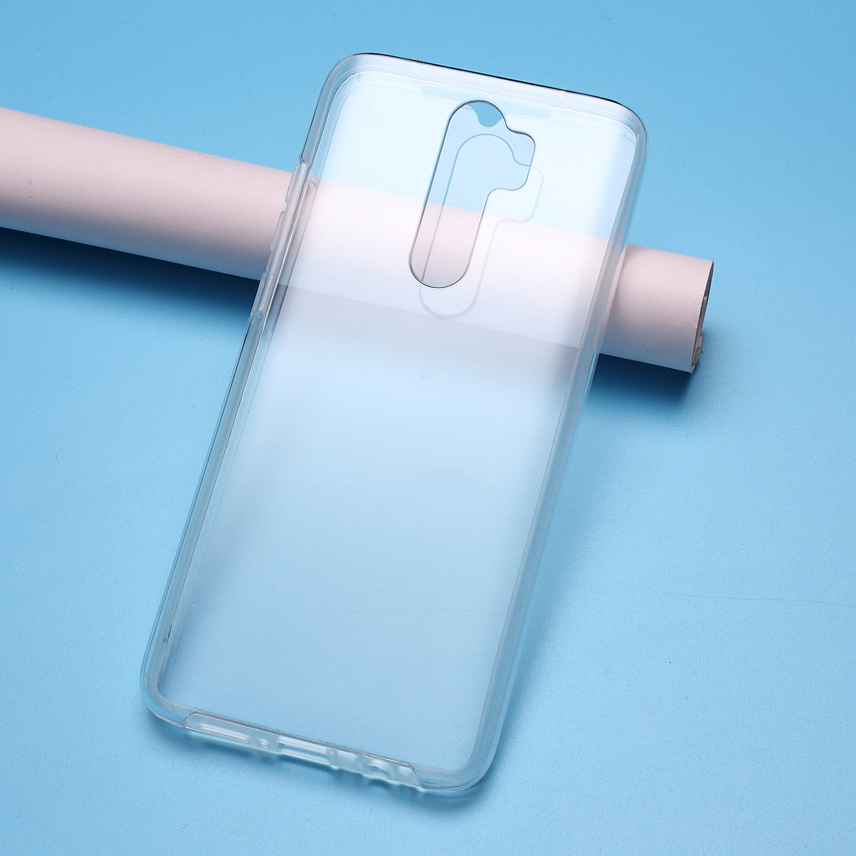 Full Coverage Clear Phone Cover Hybrid Case for Xiaomi Redmi Note 8 Pro