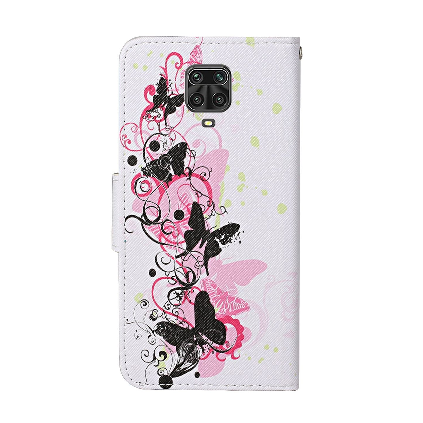 Pattern Printing Flip Leather Wallet Phone Case for Xiaomi Redmi Note 9 Pro