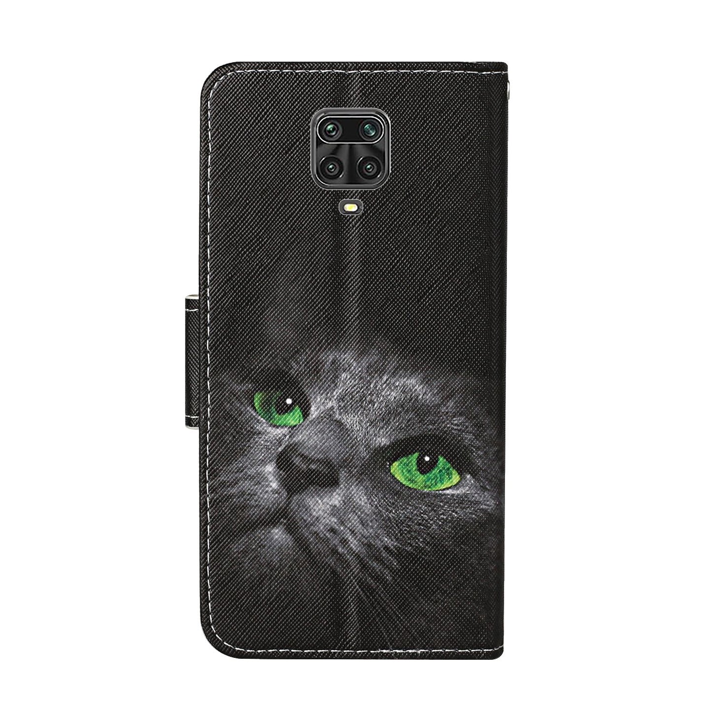 Pattern Printing Flip Leather Wallet Phone Case for Xiaomi Redmi Note 9 Pro
