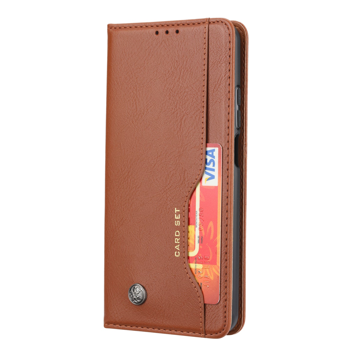 Magnetic Leather Cover Wallet Stand Phone Shell with Inner Wallet and Outer Card Holder for Xiaomi Mi 10T Lite 5G/Redmi Note 9 Pro 5G/Mi 10i 5G