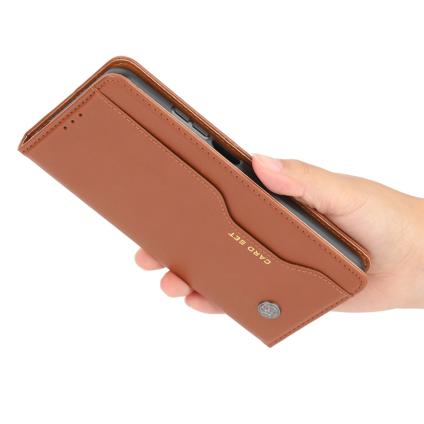 Magnetic Leather Cover Wallet Stand Phone Shell with Inner Wallet and Outer Card Holder for Xiaomi Mi 10T Lite 5G/Redmi Note 9 Pro 5G/Mi 10i 5G
