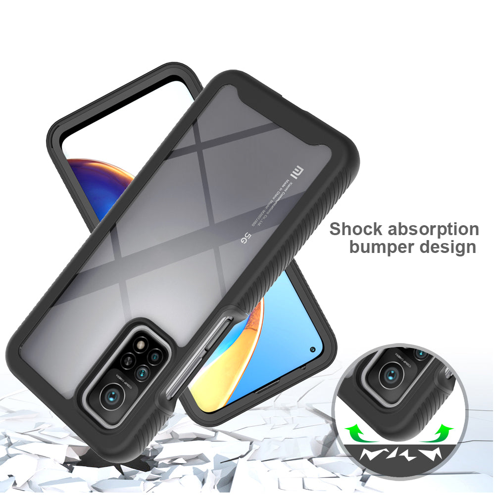 TPU + PC Hybrid Case for Xiaomi Mi 10T 5G/Mi 10T Pro 5G/Redmi K30S Shock-Absorbed Phone Cover