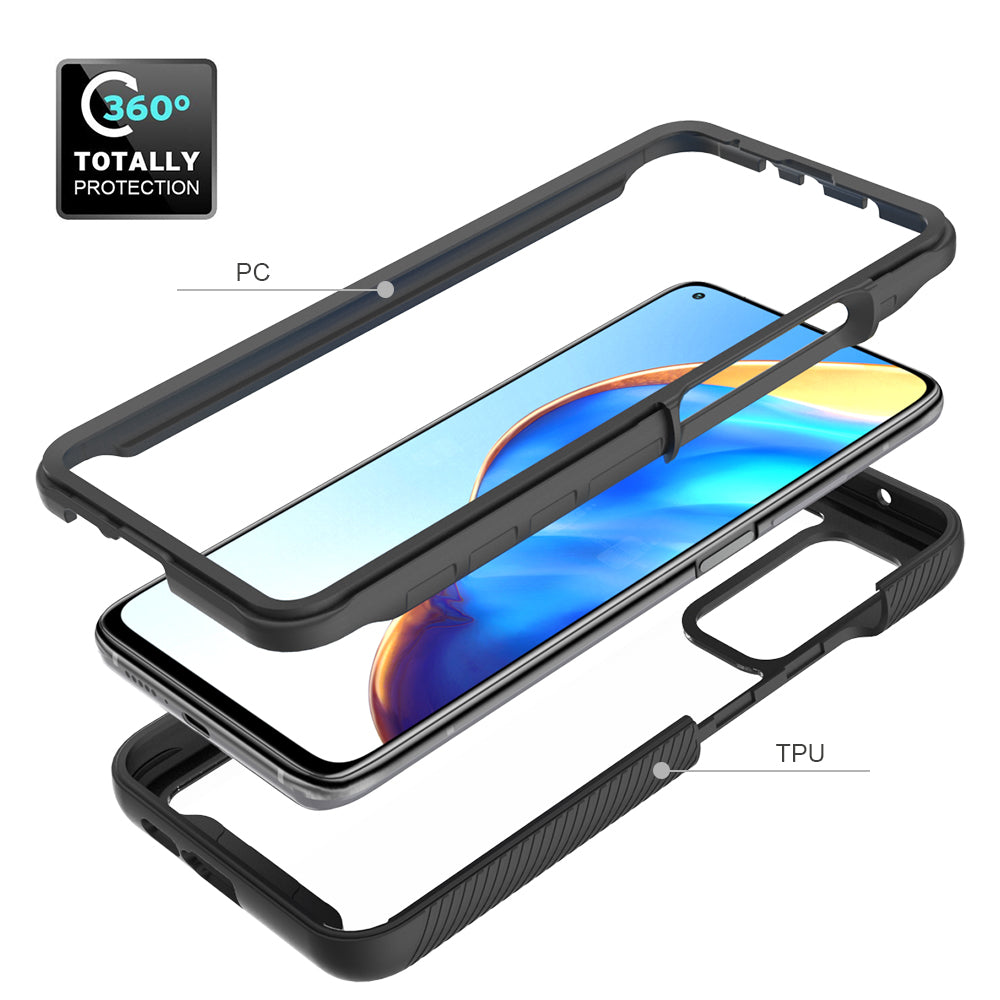TPU + PC Hybrid Case for Xiaomi Mi 10T 5G/Mi 10T Pro 5G/Redmi K30S Shock-Absorbed Phone Cover