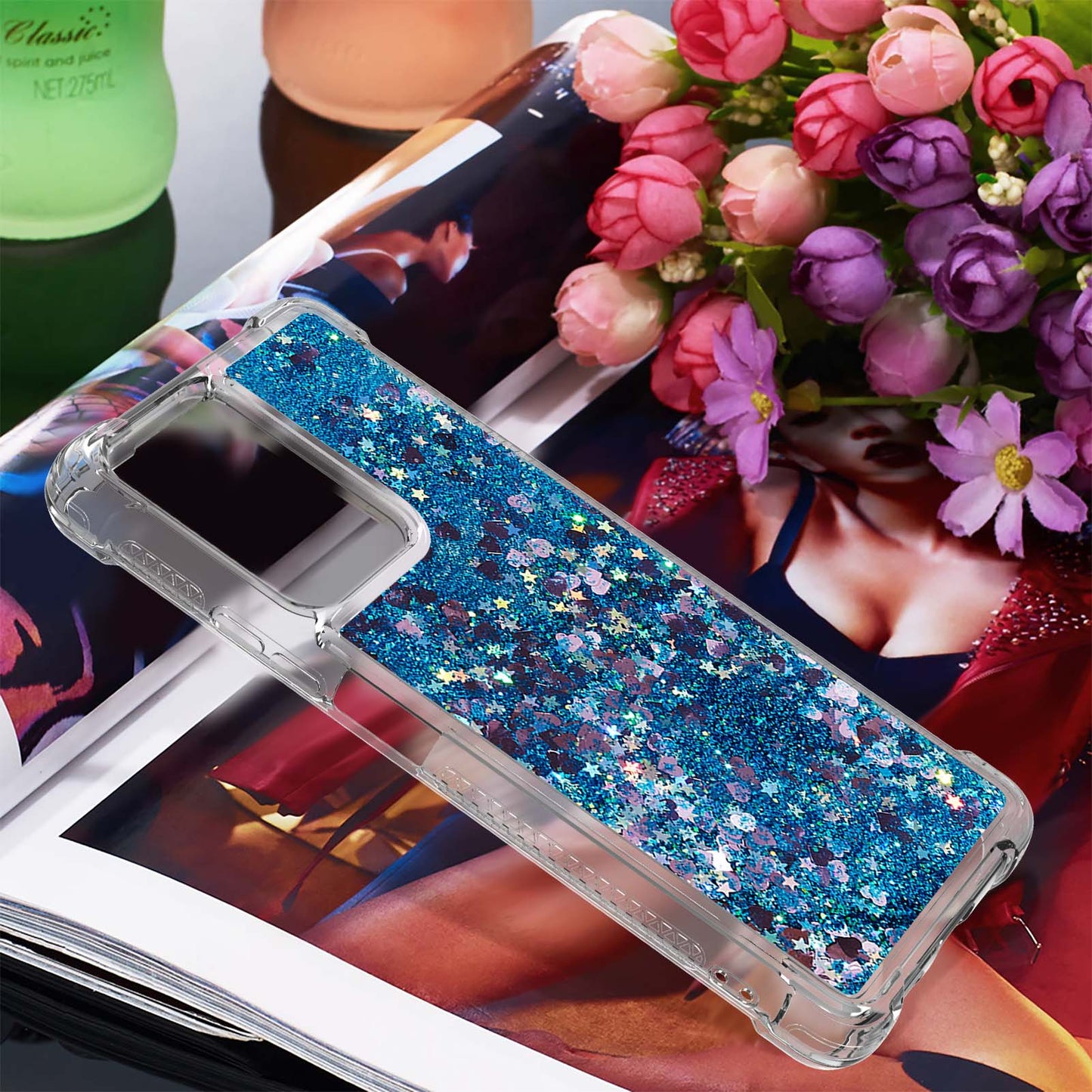 Colorful Quicksand Series Flowing Liquid Floating Soft TPU Phone Case for Xiaomi 11T / 11T Pro