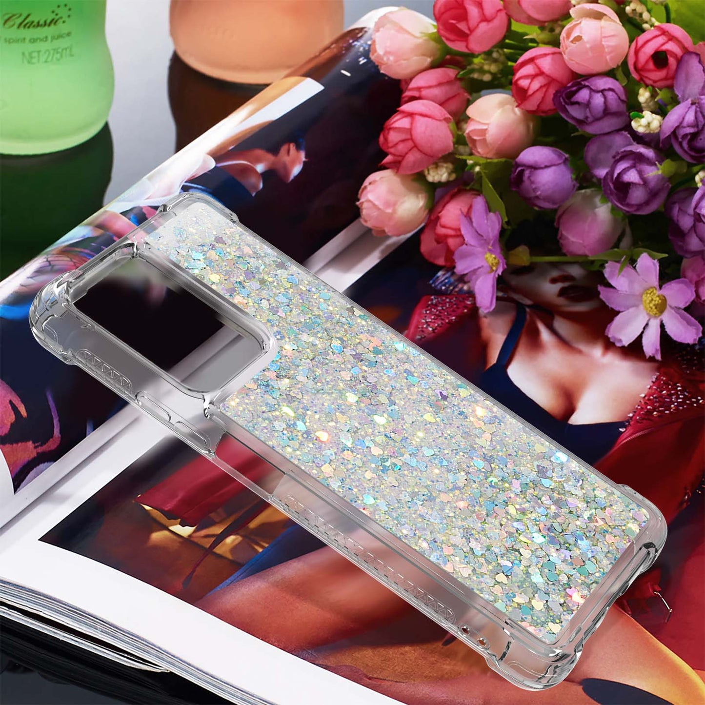 Colorful Quicksand Series Flowing Liquid Floating Soft TPU Phone Case for Xiaomi 11T / 11T Pro