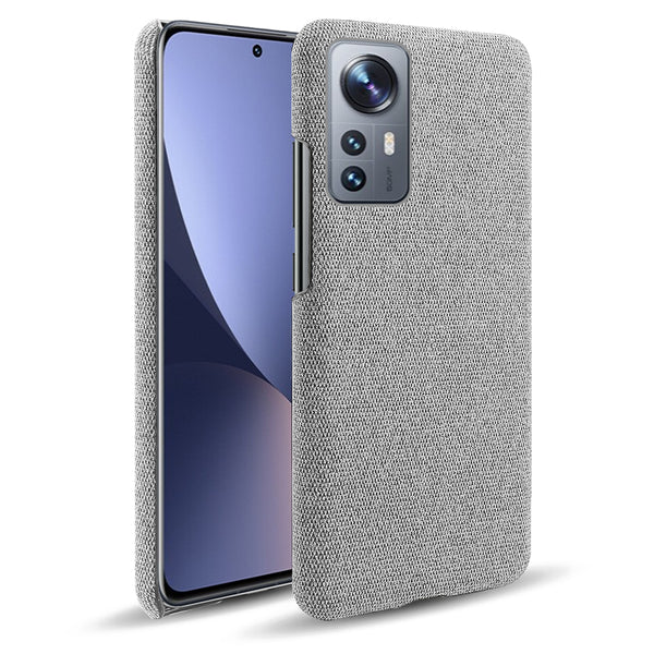 For Xiaomi 12 Pro 5G / 12S Pro 5G /12 Pro (Dimensity) 5G Ultra Thin Hard PC + Cloth Surface Fingerprint Resistant Cover Shell