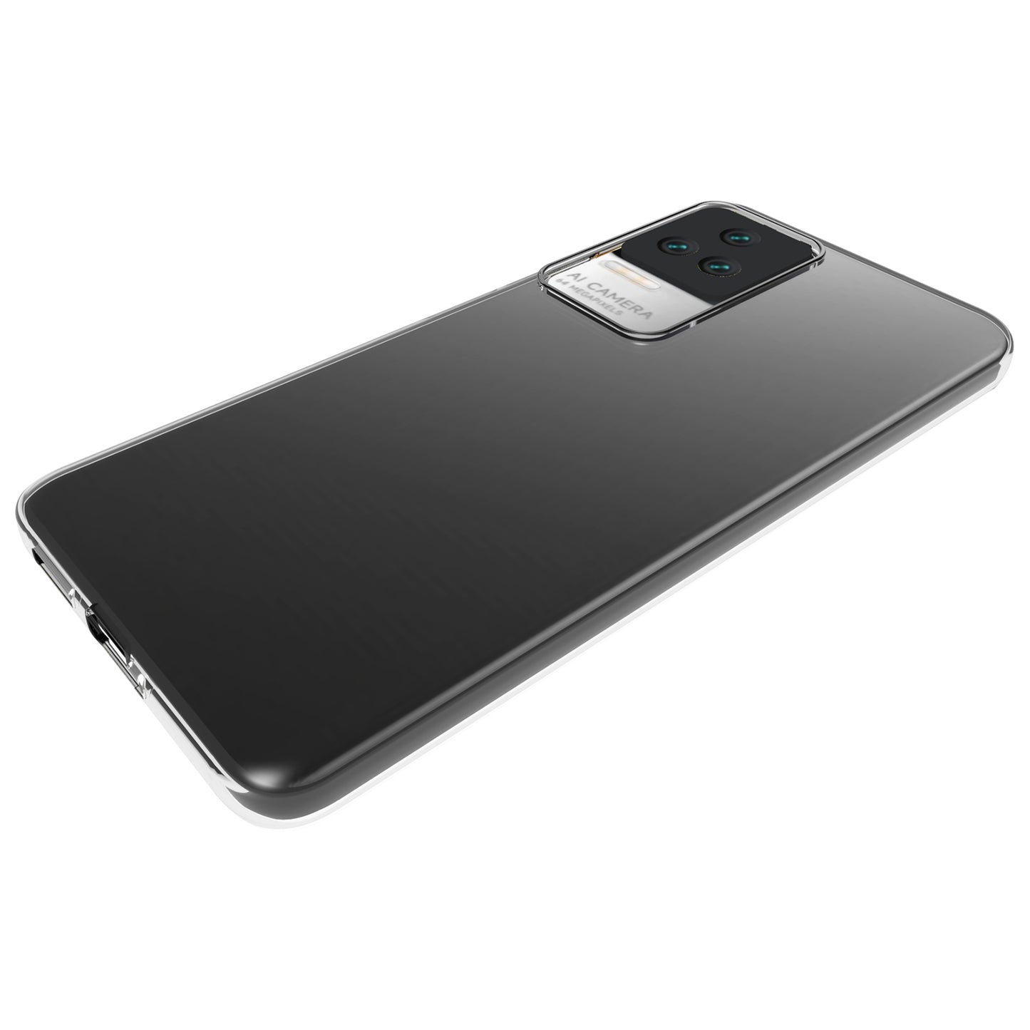 10Pcs/Pack Clear Anti-watermark Case for Xiaomi Redmi K50 Pro/K50, Precise Cutouts Soft TPU Lightweight Back Cover Protector