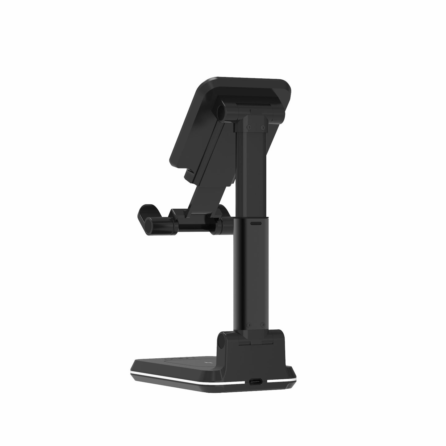 2-in-1 Wireless Charger Stand 10W Foldable Fast Charging Phone Earphone Station Dock