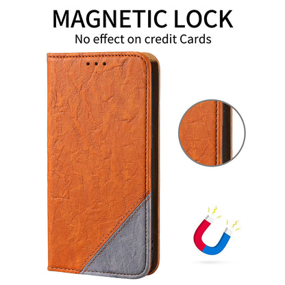Anti-fingerprint Shockproof TPU + PU Leather Phone Case Wallet Phone Cover with Stand for Alcatel 1S (2021) / Alcatel 3L (2021) / TCL 20Y / 6125F / TCL 20E