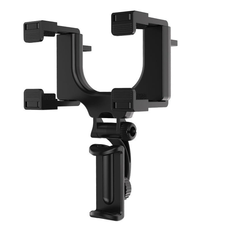 2-in-1 Car Rear View Mirror and Phone Holder