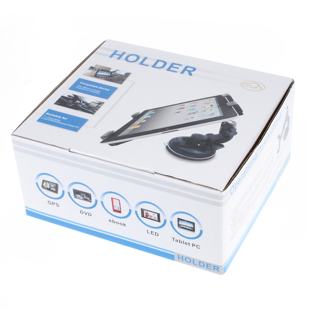For iPad Mini 4 / Samsung Galaxy Tab S2 8.0 Long Arm Car Tablet Holder Windshield Desktop Suction Cup Mount Stand, Length: 16-21cm