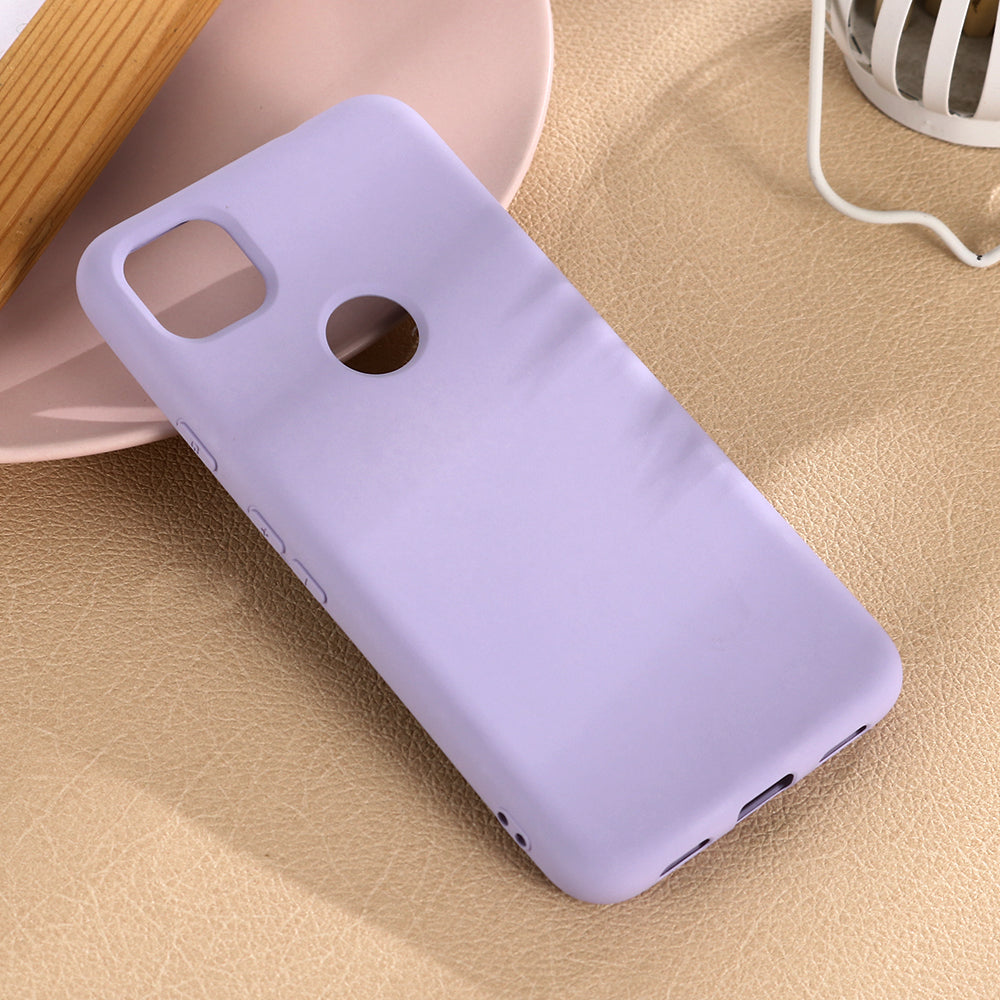 Soft Liquid Silicone Mobile Phone Case for Google Pixel 4a