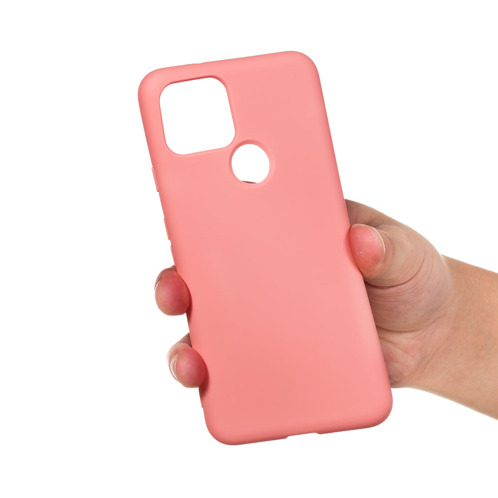 For Google Pixel 4a 5G/Pixel 5XL Shockproof Anti-scratch Anti-dust Liquid Silicone Phone Cover Phone Case