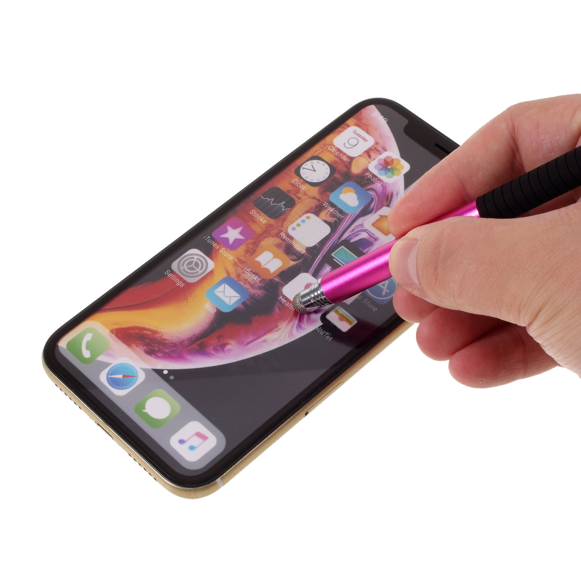 2-in-1 Disc Stylus Touch Screen Pen for Capacitive Touch Screen Smartphone and Tablet