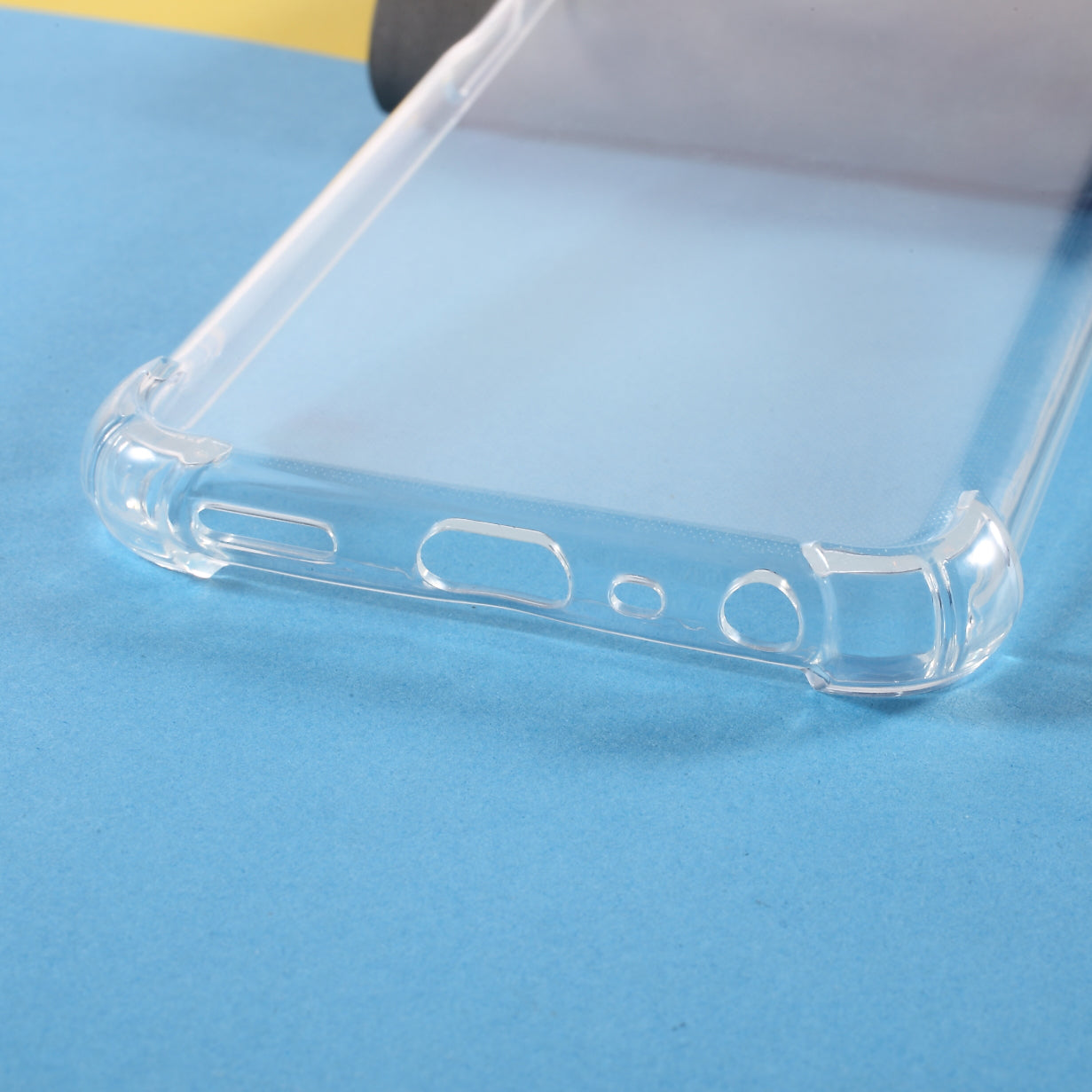 1.5mm Thickened Precise Cut-out Four Corner Shockproof TPU Phone Case Cover for Oppo A54 5G/A74 5G