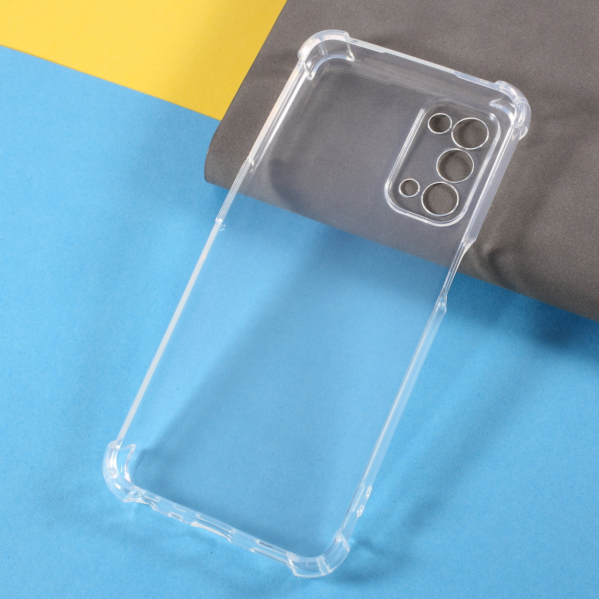 1.5mm Thickened Precise Cut-out Four Corner Shockproof TPU Phone Case Cover for Oppo A54 5G/A74 5G