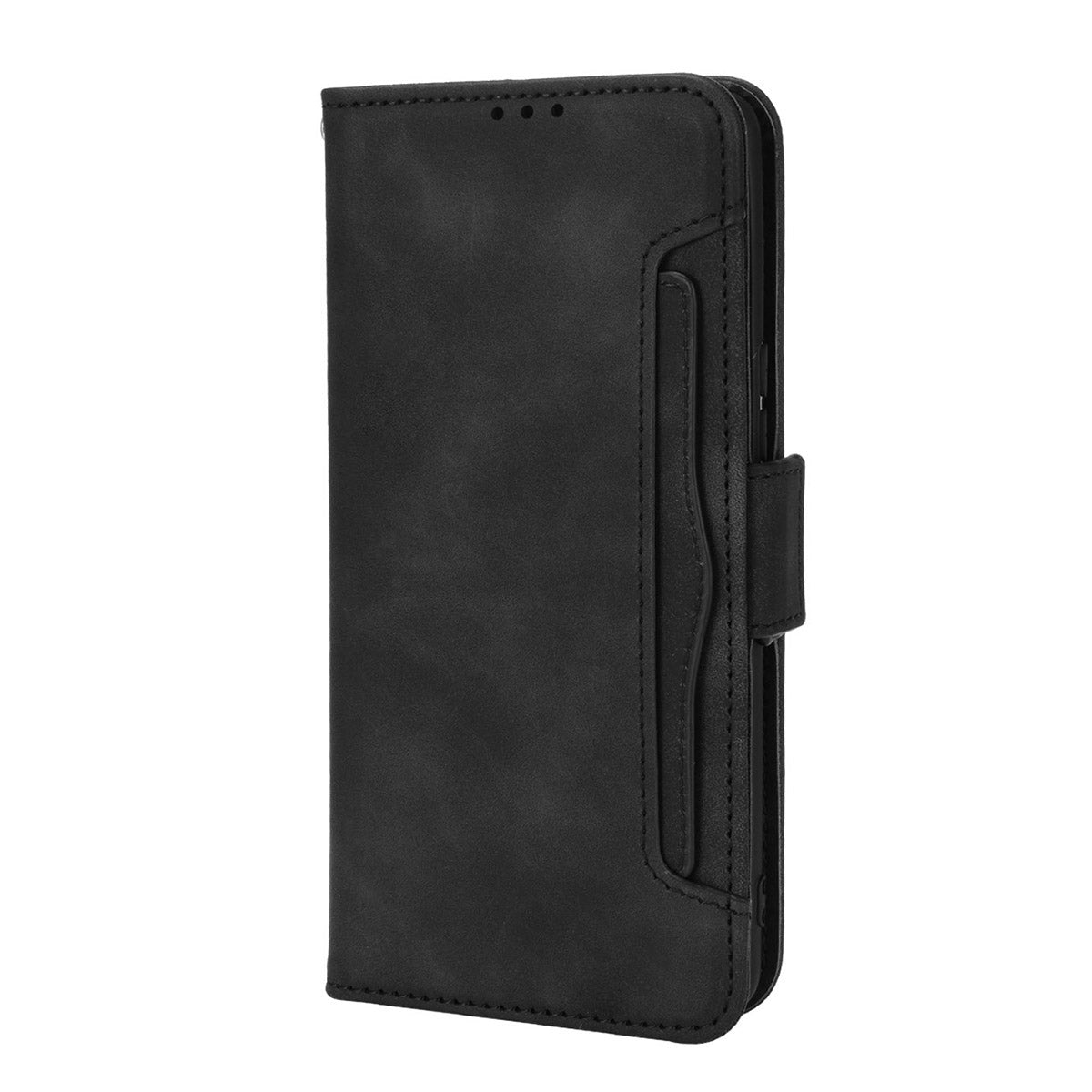 For vivo S12 Pro / V23 Pro Multi-Card Slots Wallet Phone Case Premium PU Leather Stand Magnetic Flip Protective Cover