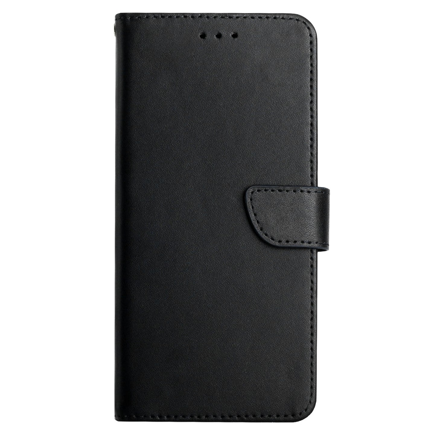 For Honor 70 Pro 5G / 70 Pro+ 5G HT02 Nappa Texture Genuine Leather Wallet Phone Case Solid Color Stand Magnetic Closure Protective Cover