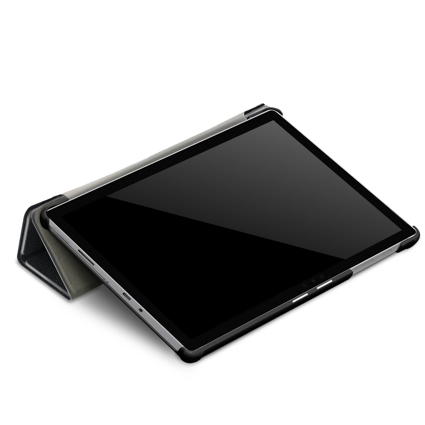 Tri-fold Stand Flip Leather Protective Case for Microsoft Surface Go
