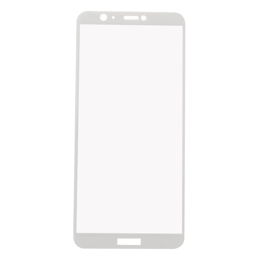 For Huawei P Smart / Enjoy 7S Silk Printing Full Size Tempered Glass Screen Protector