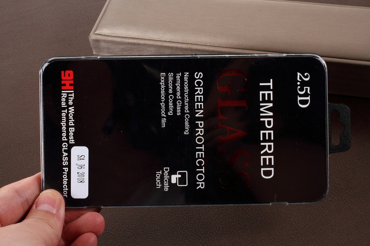 2.5D Arc Edge Tempered Glass Screen Protector for Samsung Galaxy J6 (2018)